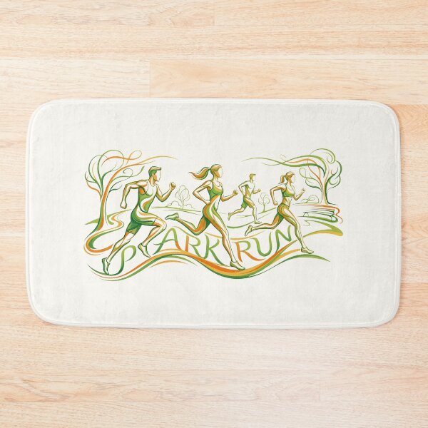 Item preview, Parkrun Dynamic Swirl Line Art Outdoor Runners 5k designed and sold by KiwiRider.