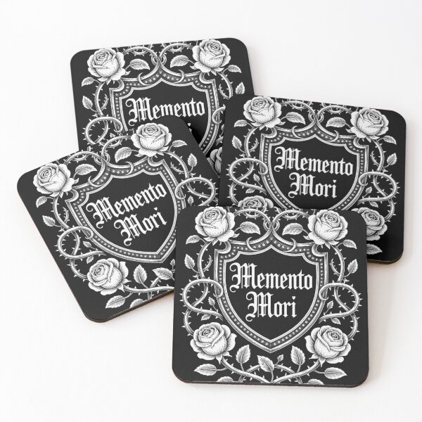 Item preview, Memento Mori Gothic Roses and Thorned Shield Design designed and sold by Brennankells32.