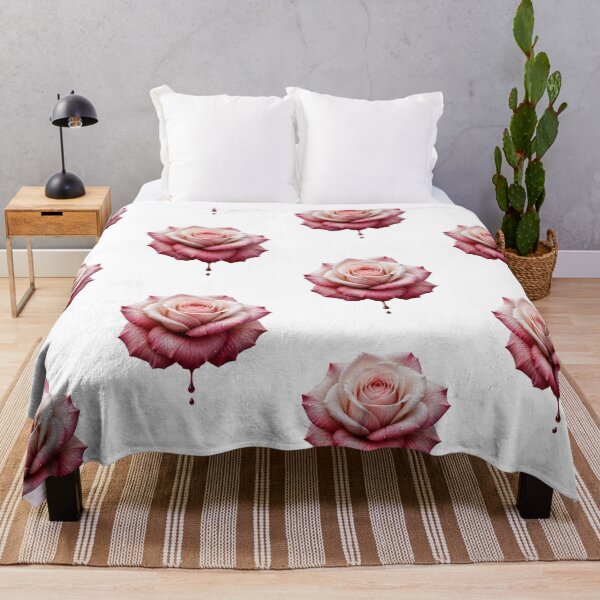 Item preview, Blush Rose with Crimson Drop designed and sold by RoPrincess.