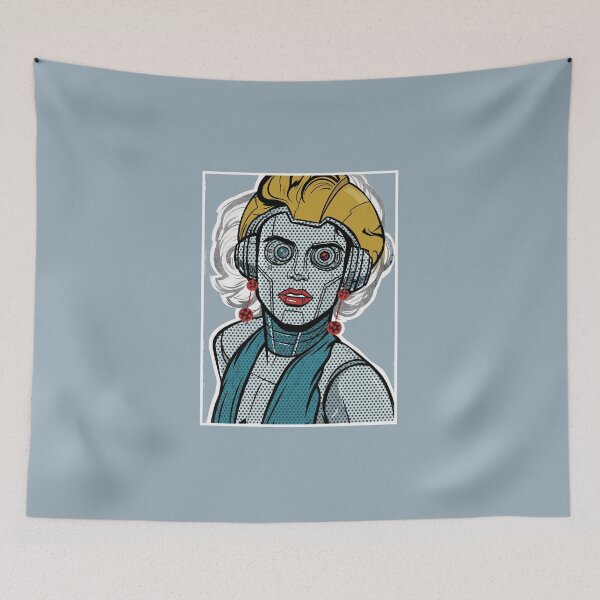 Item preview, Retro Pop Art Robot Woman Cyberpunk Cyborg Comic designed and sold by KiwiRider.