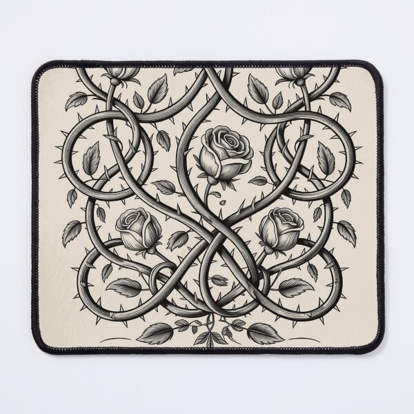 Item preview, Until the End Gothic Rose Heart and Thorn Design designed and sold by Brennankells32.