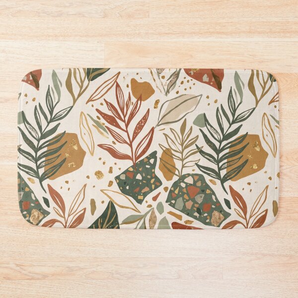 Item preview, Boho Botanical Terrazzo Pattern designed and sold by YanezFranco.