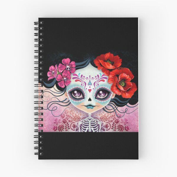 Item preview, Amelia Calavera Sugar Skull designed and sold by yoshaa-z.