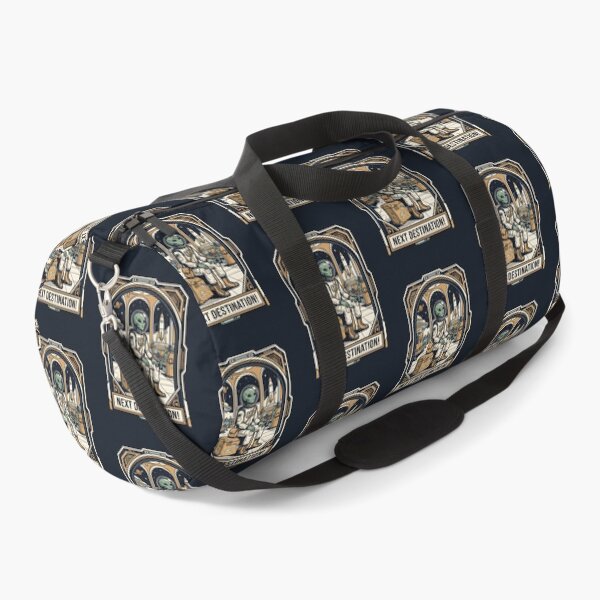 Item preview, Next Destination Alien Astronaut Travel Retro Graphic designed and sold by DuckOddity.