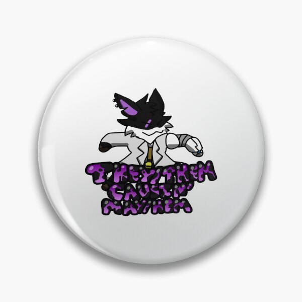 Item preview, theythem causing mayhem chu designed and sold by QullArt.