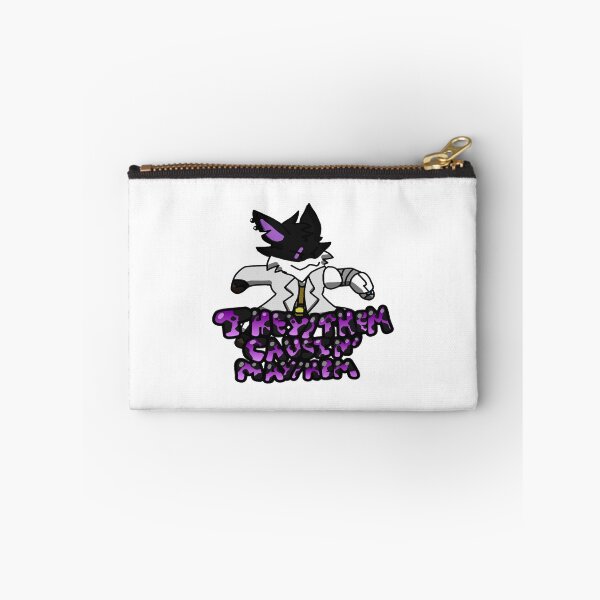 Item preview, theythem causing mayhem chu designed and sold by QullArt.