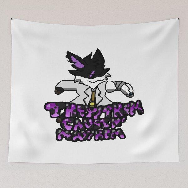 Item preview, theythem causing mayhem chu designed and sold by QullArt.