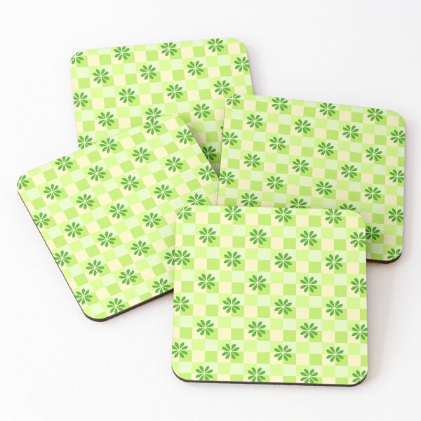 Item preview, Green Daisy Pattern design designed and sold by Pastel Planet Co..