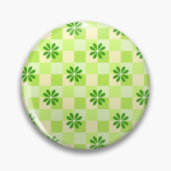 Item preview, Green Daisy Pattern design designed and sold by Pastel Planet Co..