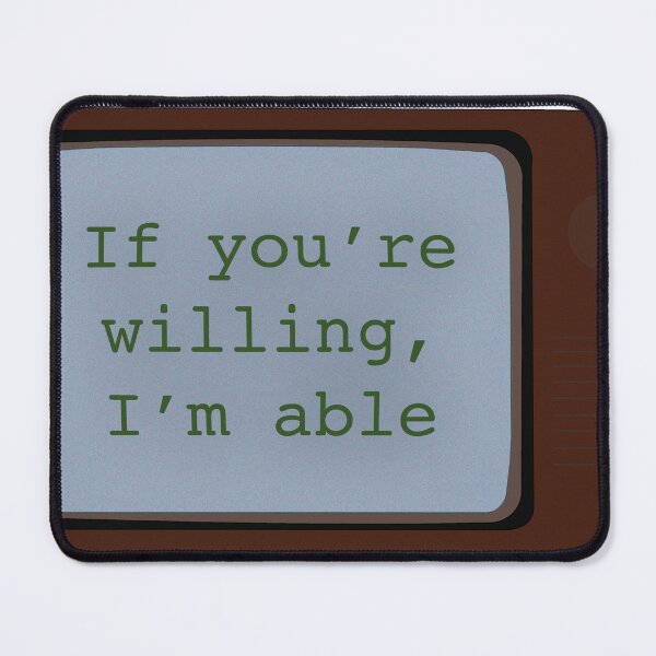 Item preview, willing and able designed and sold by pyjamalion.