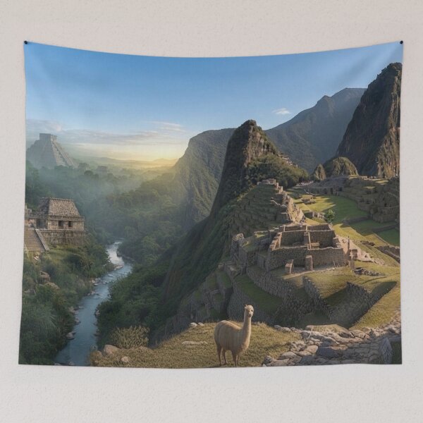 Item preview, Sunlight Over the Stone City designed and sold by Karen Persephone .