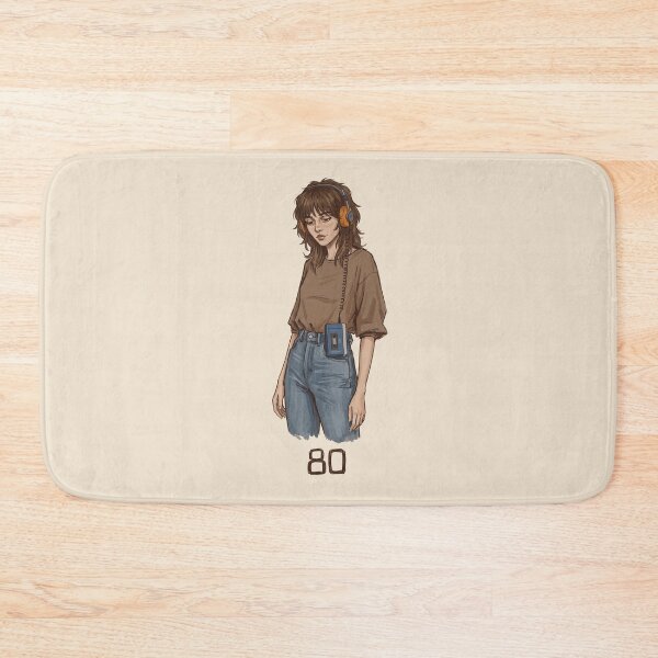 Item preview, 80s Girl Vintage Cassette Player Retro Music Aesthetic designed and sold by KiwiRider.