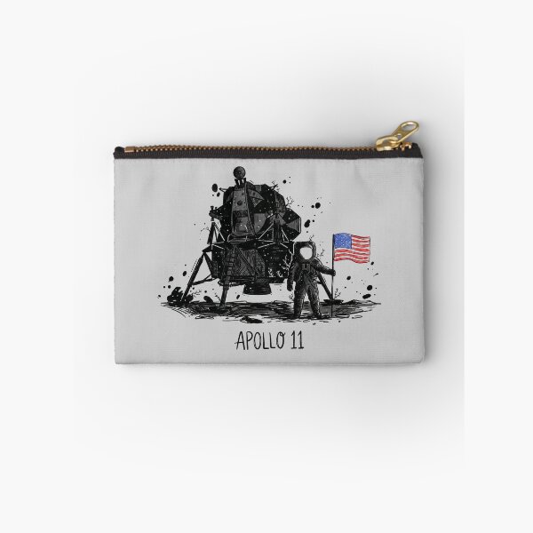 Item preview, Apollo 11 Moon Landing Lunar Module Ink Sketch Art designed and sold by KiwiRider.