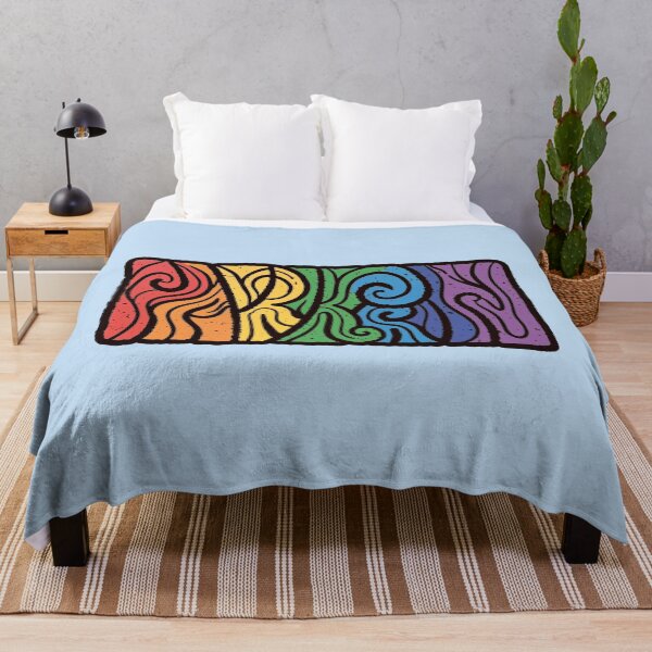 Item preview, Parkrun Groovy Rainbow Typography Colorful Runner Art designed and sold by KiwiRider.