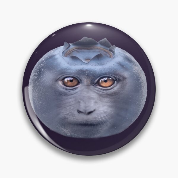 Item preview, Blueberry Macaque designed and sold by ProducePrimates.