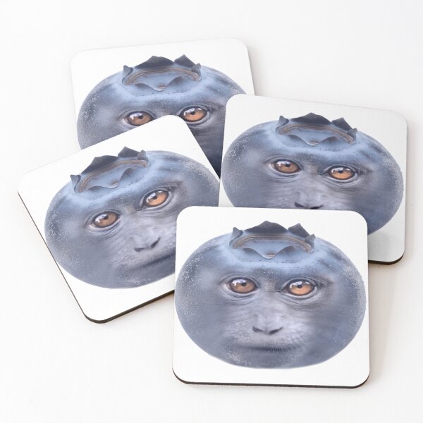 Item preview, Blueberry Macaque designed and sold by ProducePrimates.