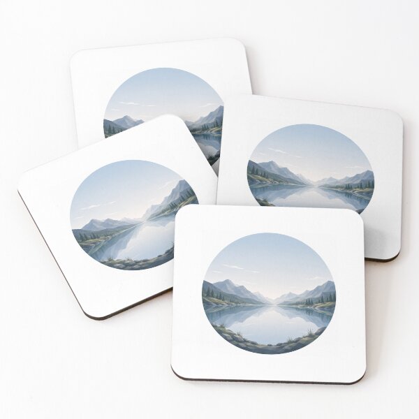 Item preview, Silent Mountain Lake designed and sold by Norvian.