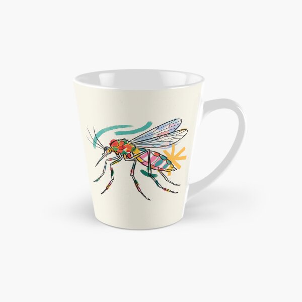 Item preview, Abstract Mosquito Aesthetic Colorful Insect Paint Stroke Art designed and sold by KiwiRider.