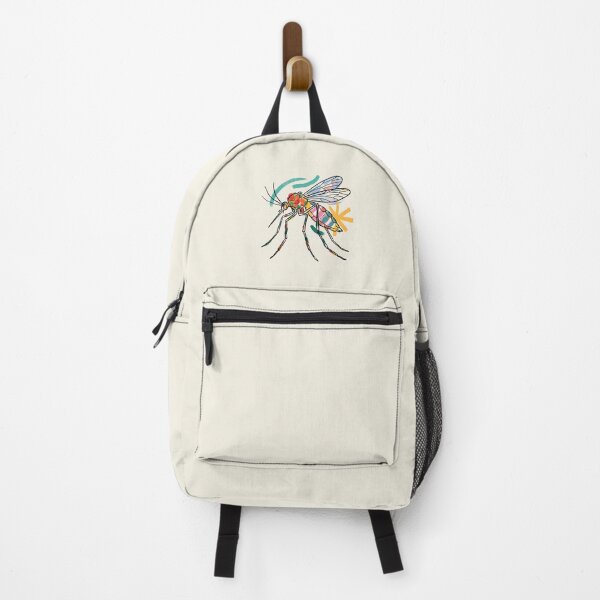 Item preview, Abstract Mosquito Aesthetic Colorful Insect Paint Stroke Art designed and sold by KiwiRider.