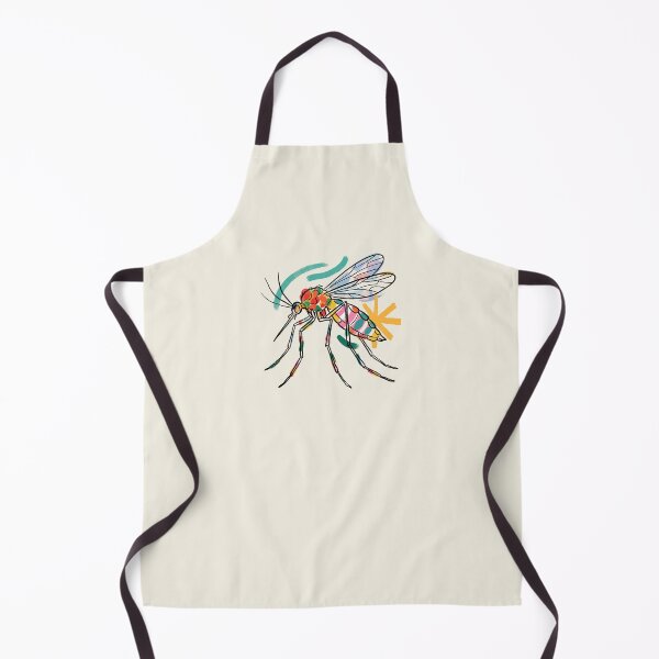 Item preview, Abstract Mosquito Aesthetic Colorful Insect Paint Stroke Art designed and sold by KiwiRider.