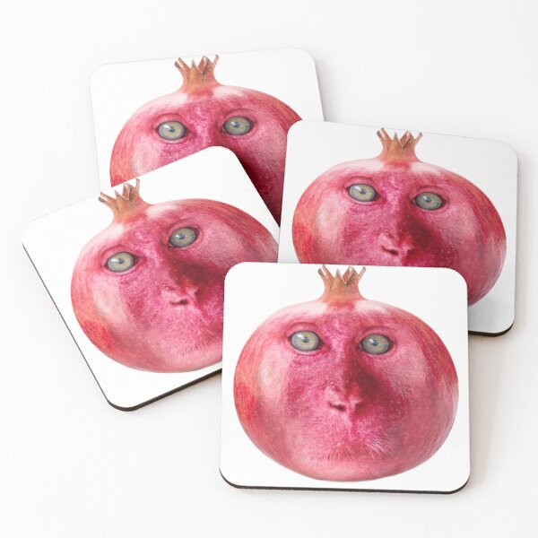 Item preview, Pomegranate Macaque designed and sold by ProducePrimates.