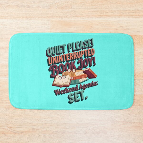Item preview, Quiet Please Uninterrupted Book Joy Reading Weekend Retro Design designed and sold by My-Hoodies.