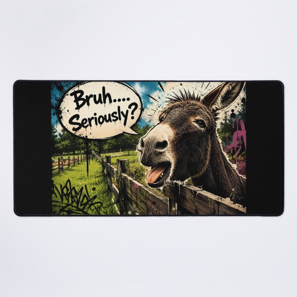 Item preview, Donkey "Bruh....Seriously?" designed and sold by Shiroi-Kuruma.