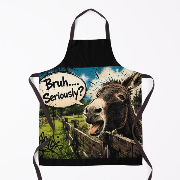 Item preview, Donkey "Bruh....Seriously?" designed and sold by Shiroi-Kuruma.