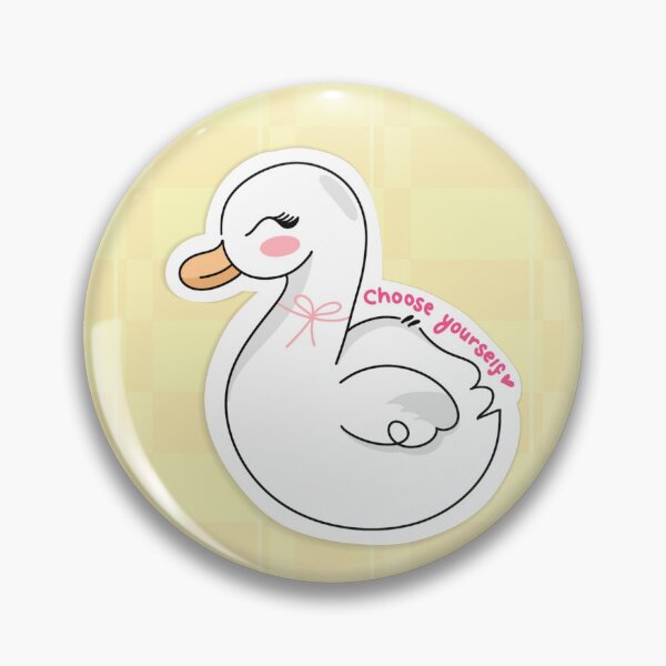 Item preview, Swan “choose yourself” designed and sold by ErinsMiniShop.
