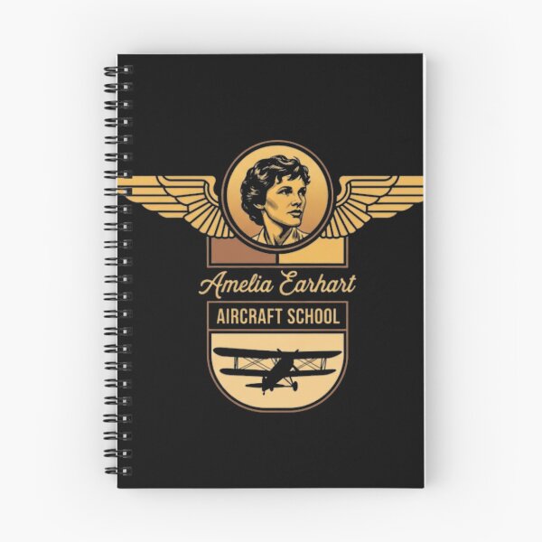 Item preview, Amelia Earhart Aircraft School Biplane Portrait Em designed and sold by MRXSHOOP.