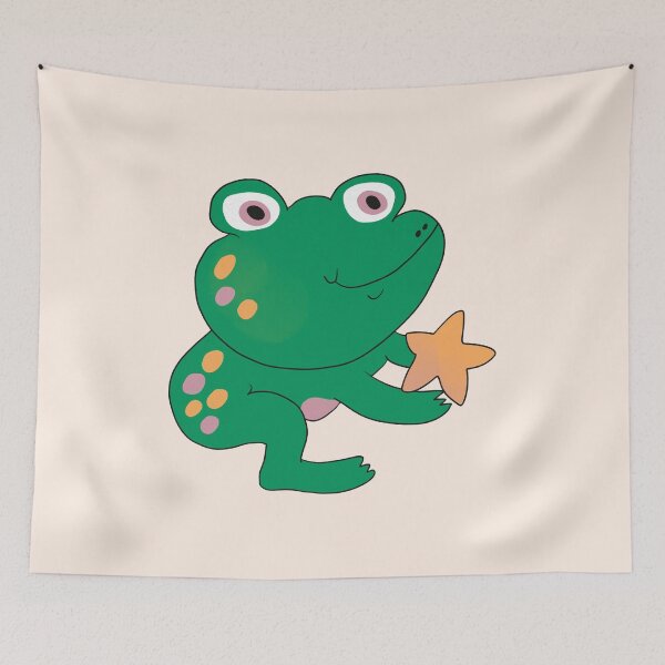 Item preview, You Are A Star Frog (Purple) designed and sold by yellowflowerhut.
