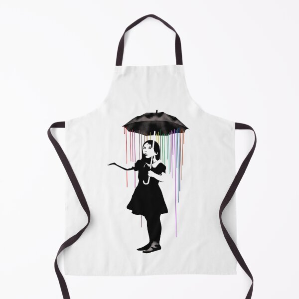 Item preview, Banksy Girl With Umbrella designed and sold by KeyOfArt2026.