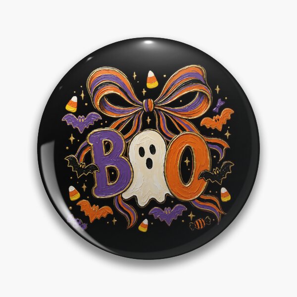 Artikelvorschau, Halloween-Schleife mit Pinselstrich-Imitation, gruselige Fledermaus und Süßigkeiten entworfen und verkauft von Adadita.