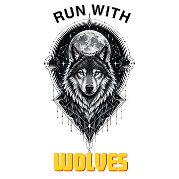 Artwork thumbnail, Run with Wolves by TheAngadStore