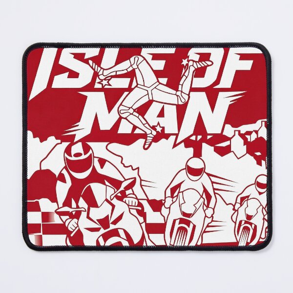 Item preview, Isle of Man TT Minimalist Red Superbike Racing Graphic designed and sold by KiwiRider.