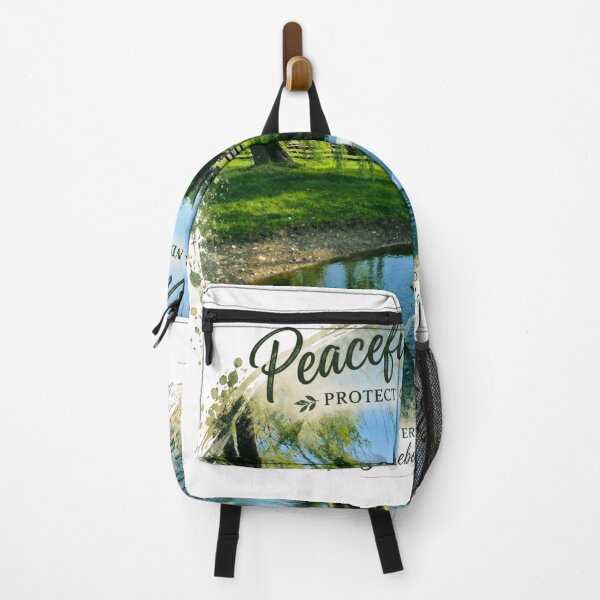 Item preview, Peaceful Waters – Every Pond Is Somebody's Home | Swan Wetland Nature Art designed and sold by Whiskered Garden Studio.
