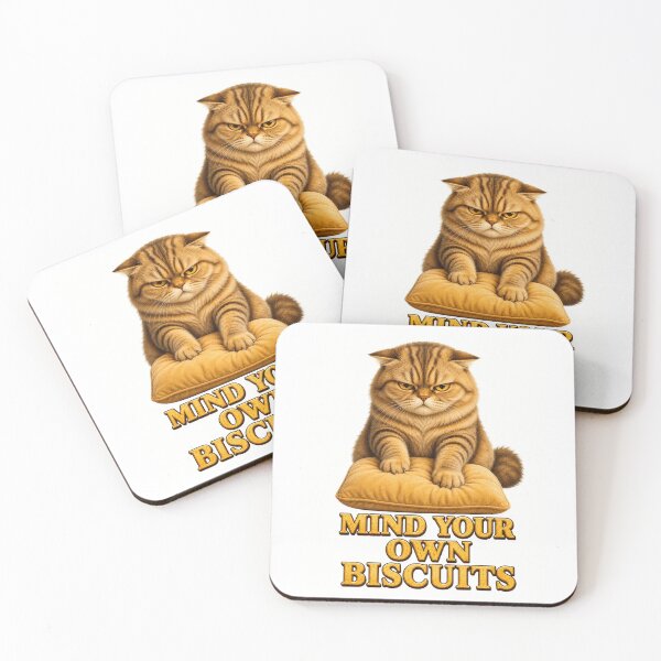 Item preview, Mind Your Own Biscuits Grumpy Cat Making Biscuits designed and sold by RoPrincess.