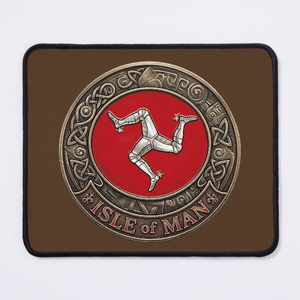 Item preview, Isle of Man Triskelion Celtic Emblem Medallion designed and sold by KiwiRider.