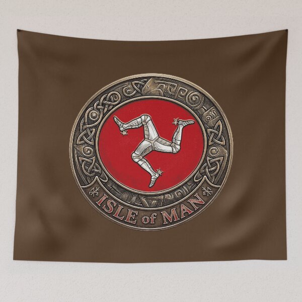 Item preview, Isle of Man Triskelion Celtic Emblem Medallion designed and sold by KiwiRider.