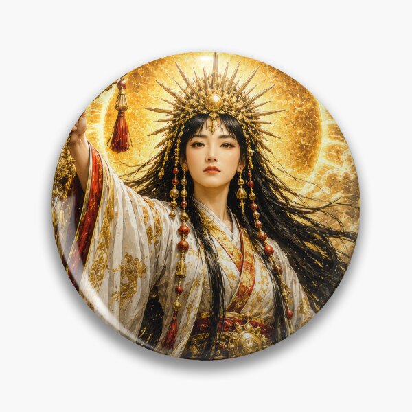 Item preview, AMATERASU - Japanese Myth Heavy Metal Art designed and sold by YamatoCatStudio.