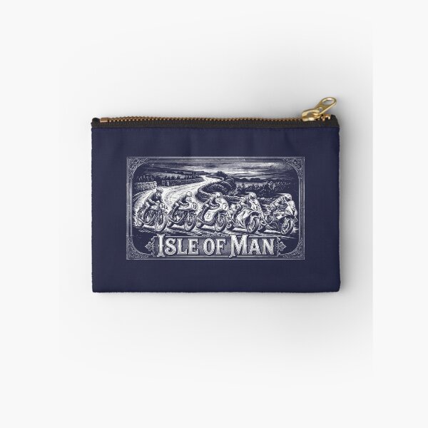 Item preview, Isle of Man TT Racing Vintage Motorcycle Art  designed and sold by KiwiRider.
