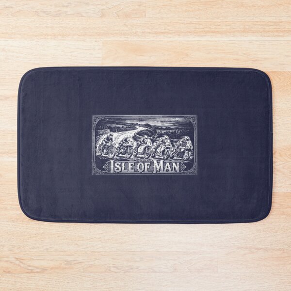 Item preview, Isle of Man TT Racing Vintage Motorcycle Art  designed and sold by KiwiRider.