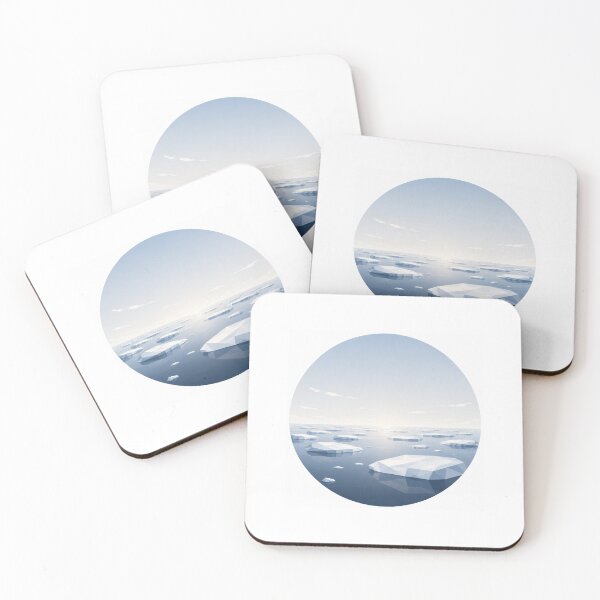 Item preview, Silent Ice Floes designed and sold by Norvian.