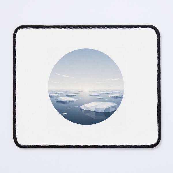 Item preview, Silent Ice Floes designed and sold by Norvian.