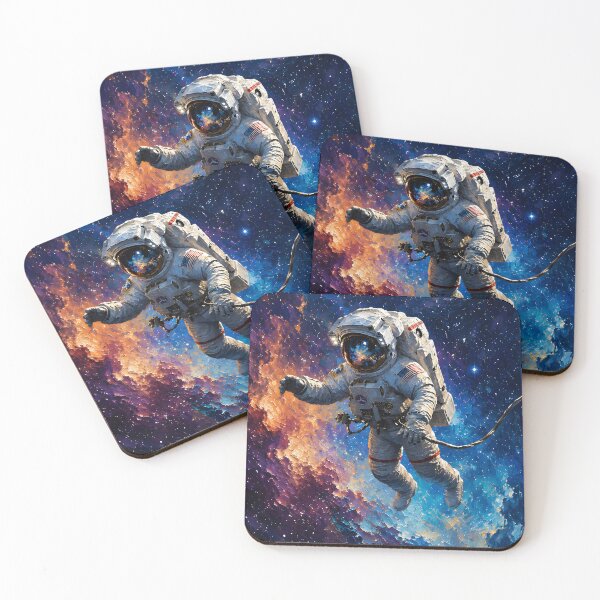 Item preview, Astronaut in the swiring galaxy designed and sold by adamgu1234.