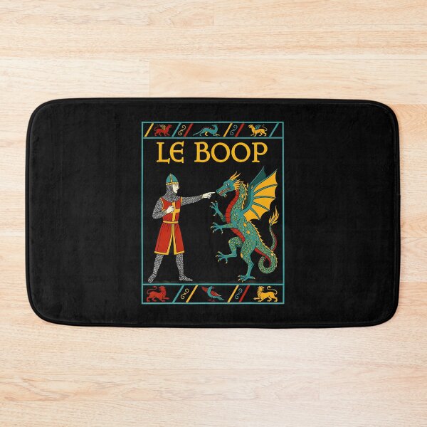 Item preview, Le Boop Medieval Knight Dragon Fantasy Humor designed and sold by Mdcazeem.