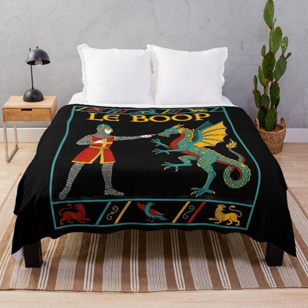 Item preview, Le Boop Medieval Knight Dragon Fantasy Humor designed and sold by Mdcazeem.