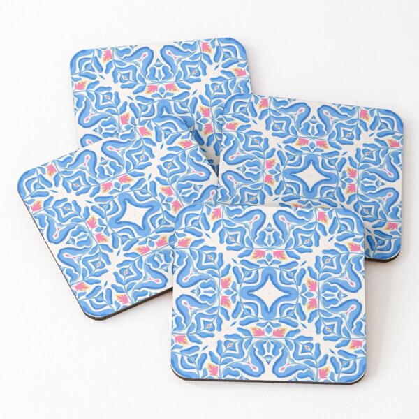 Item preview, Spanish Blue and White Tile Pattern designed and sold by Ellie&CharChar&Evy.