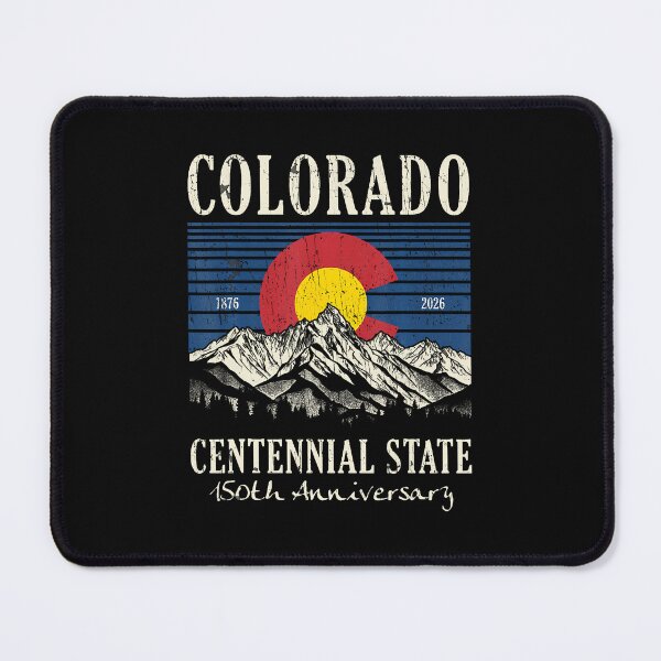 Item preview, Colorado 150Th Anniversary, Centennial State 1876 2026 designed and sold by Mdcazeem.