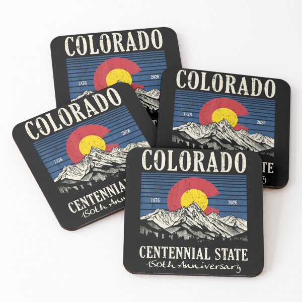 Item preview, Colorado 150Th Anniversary, Centennial State 1876 2026 designed and sold by Mdcazeem.